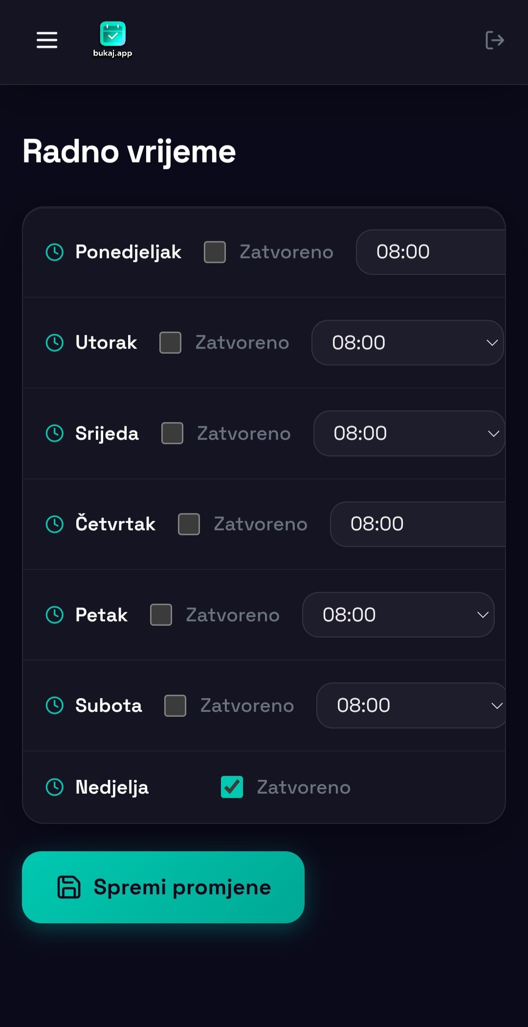 Radno vrijeme